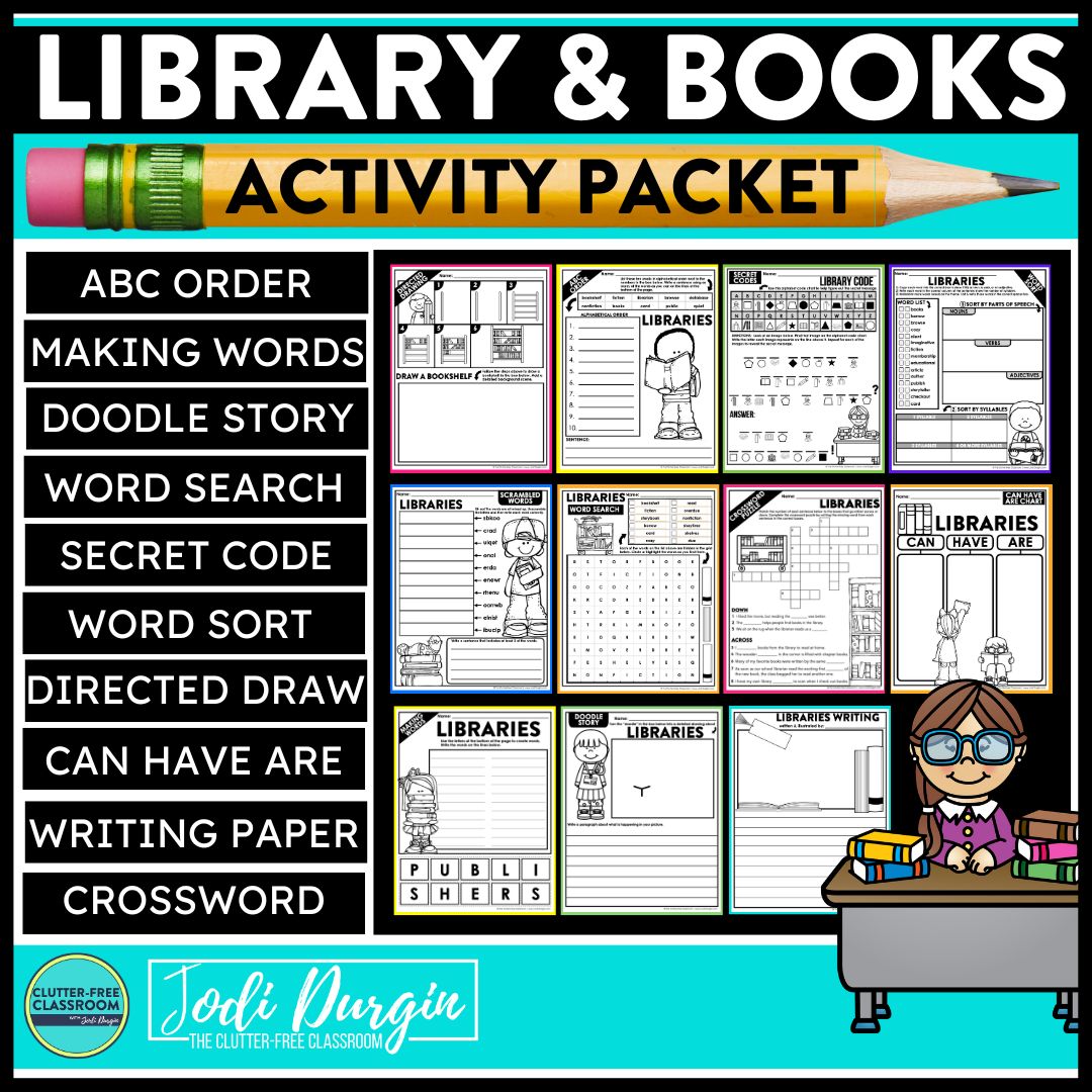 library worksheets