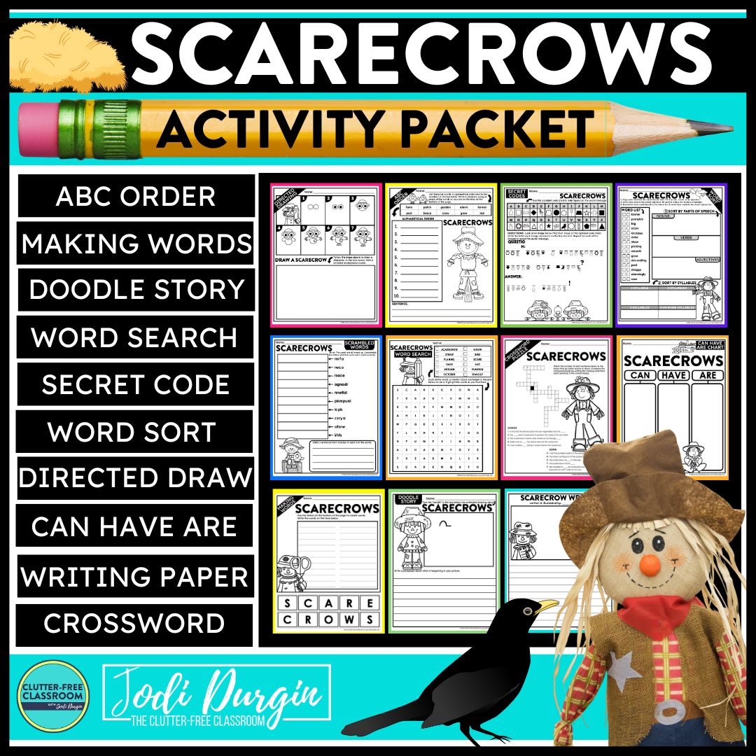 scarecrow worksheets