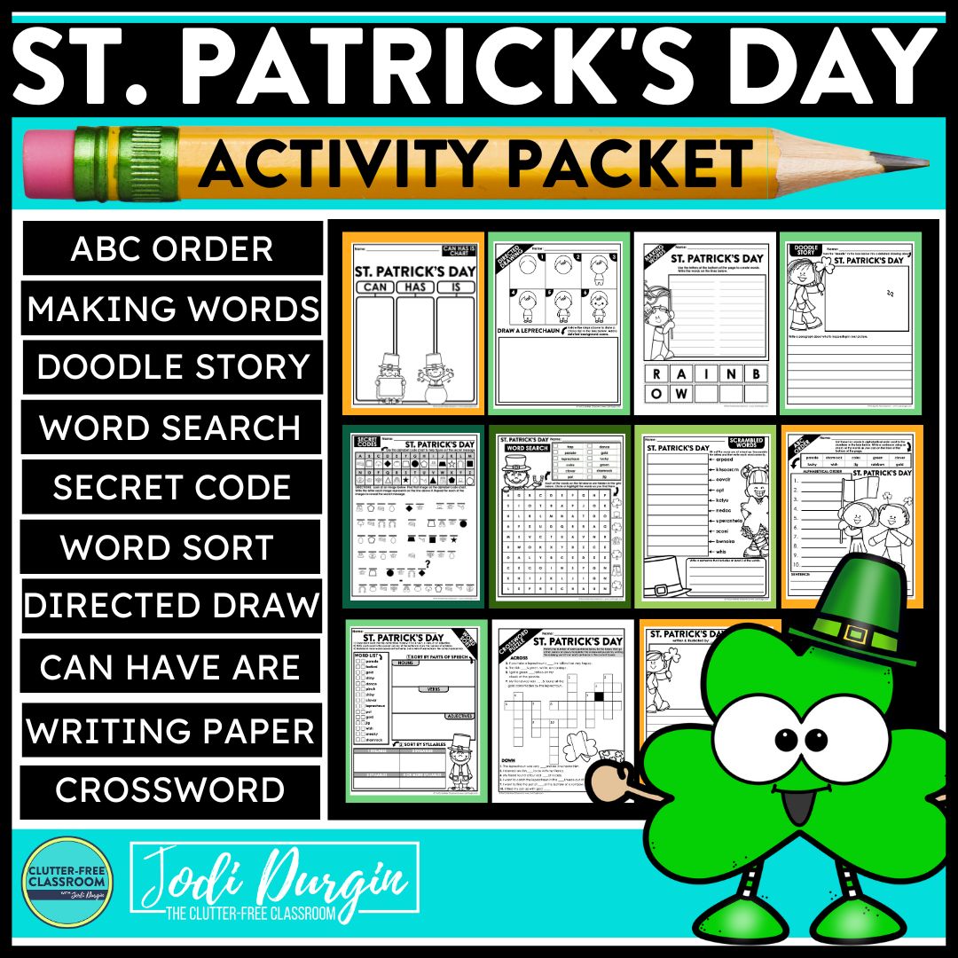 St. Patrick's Day worksheets