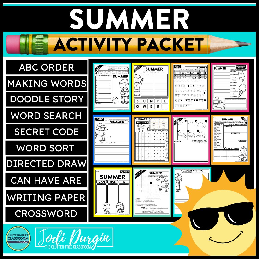 summer worksheets