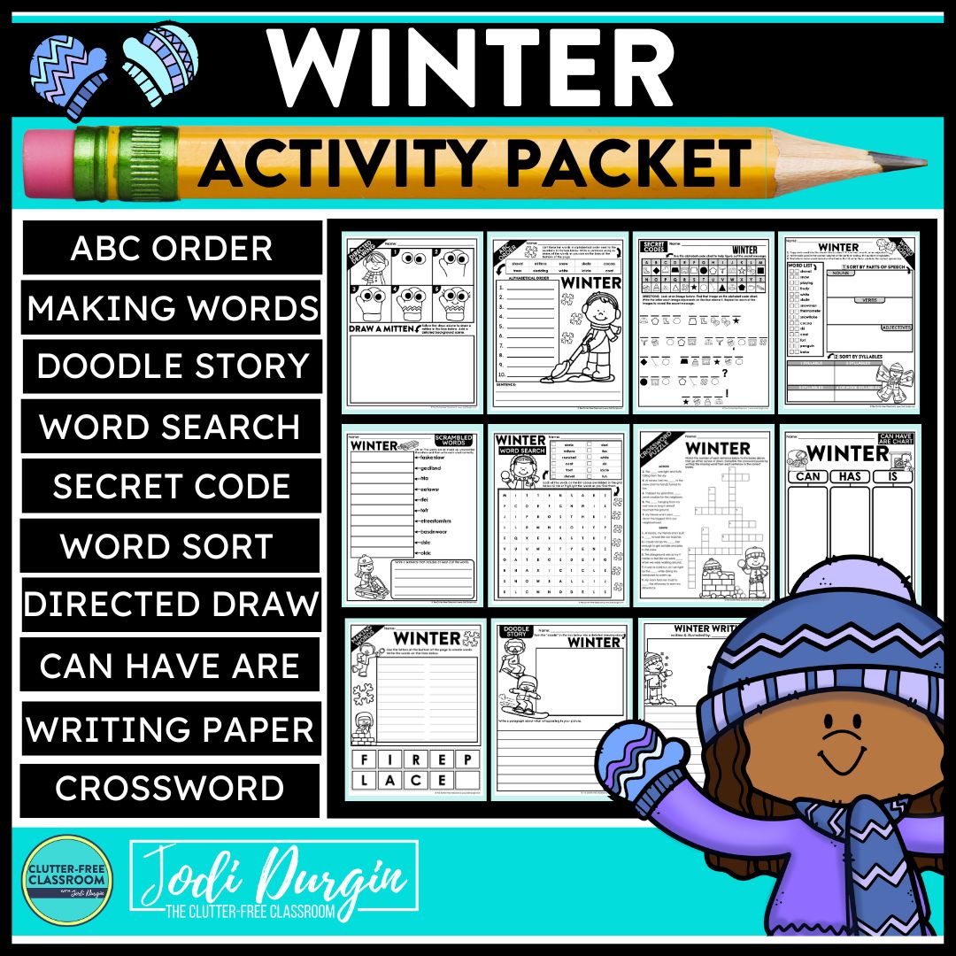 winter worksheets