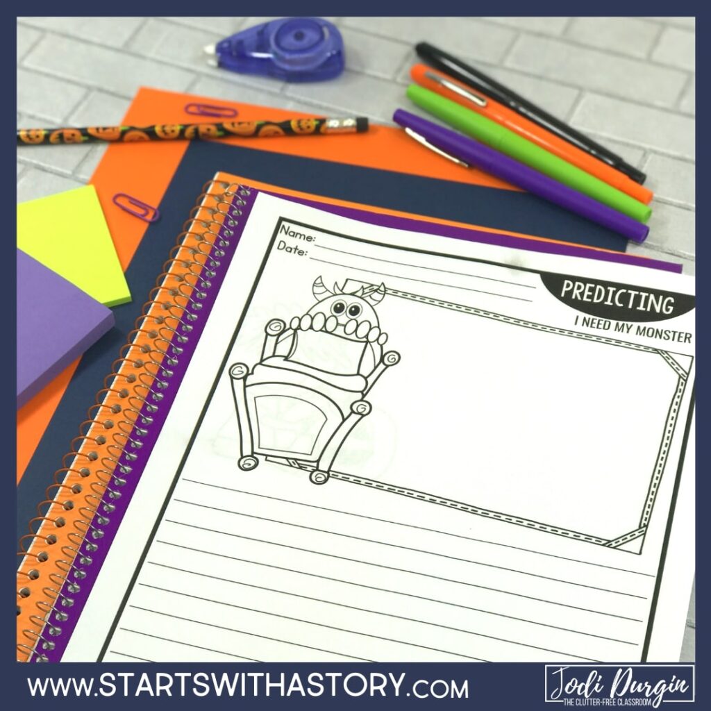 I Need My Monster Activities and Lesson Plans for 2025 Teaching with