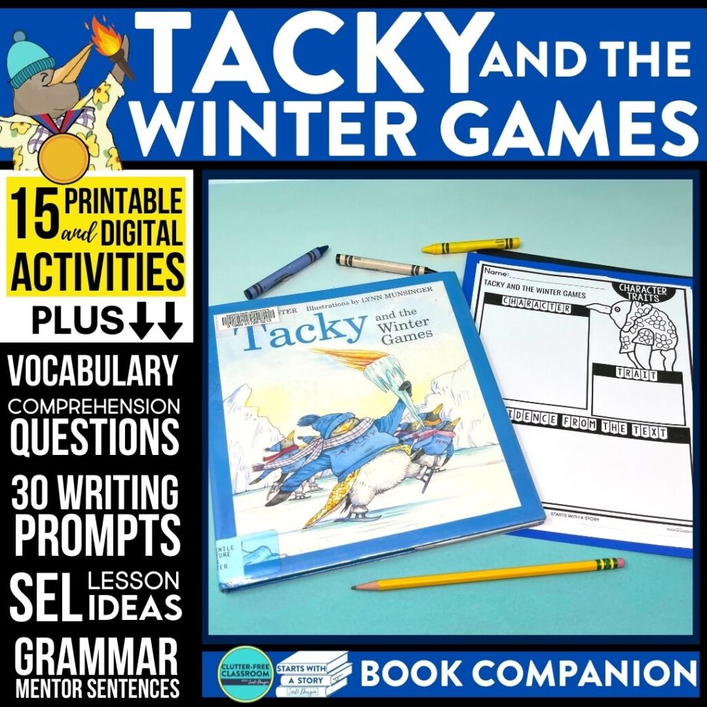 Tacky and the Winter Games book companion
