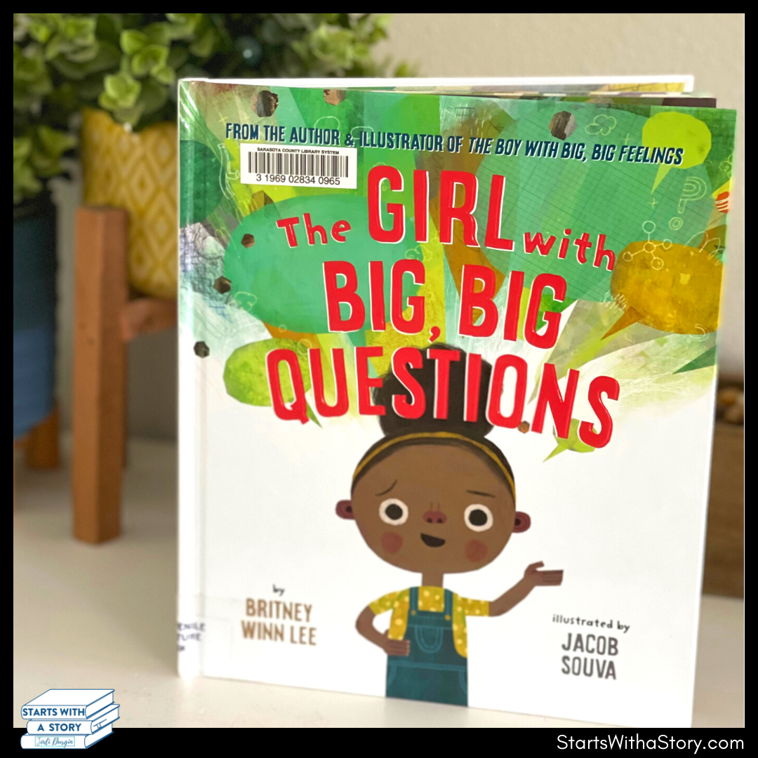 The Girl with the Big Big Questions book cover