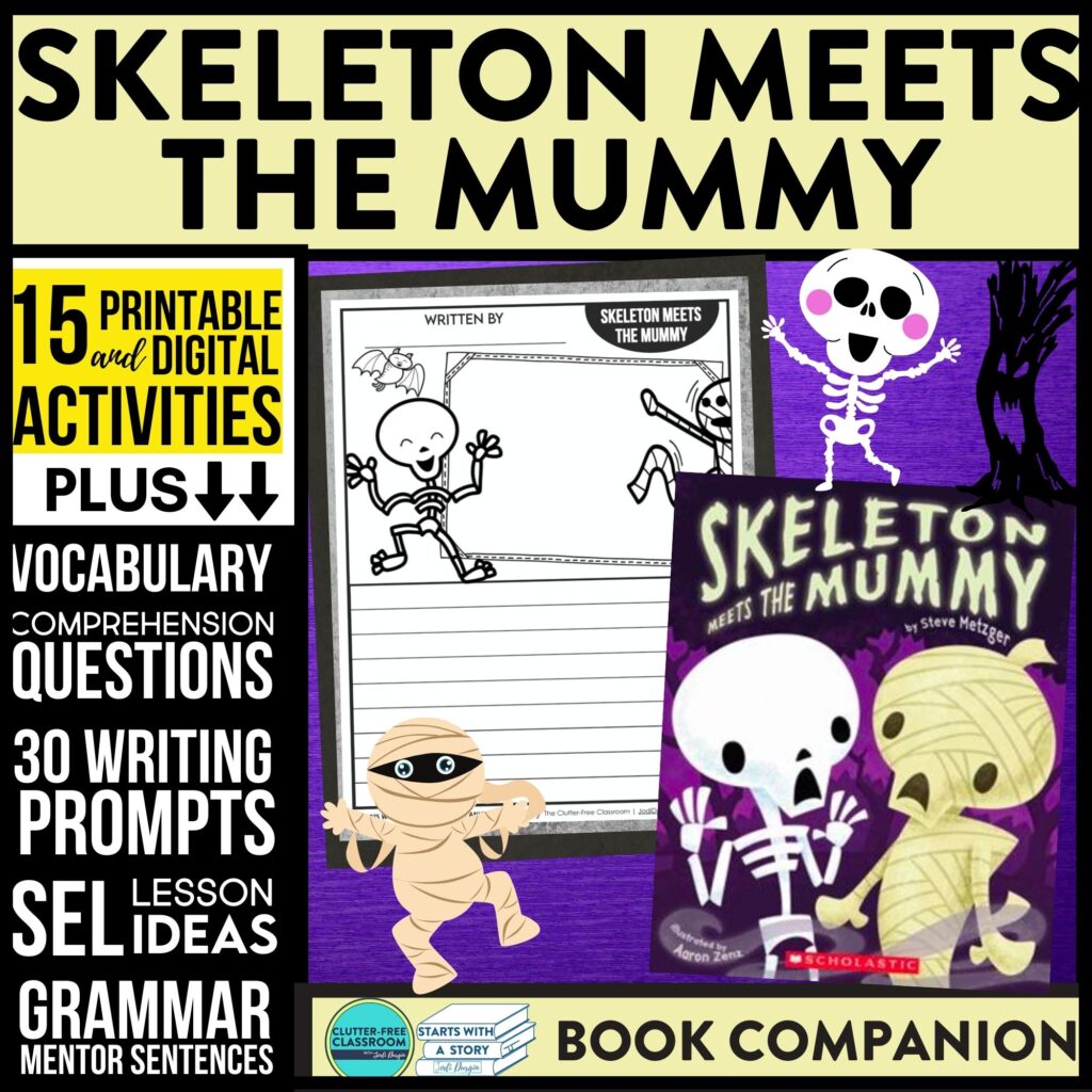 Skeleton Meets the Mummy book companion
