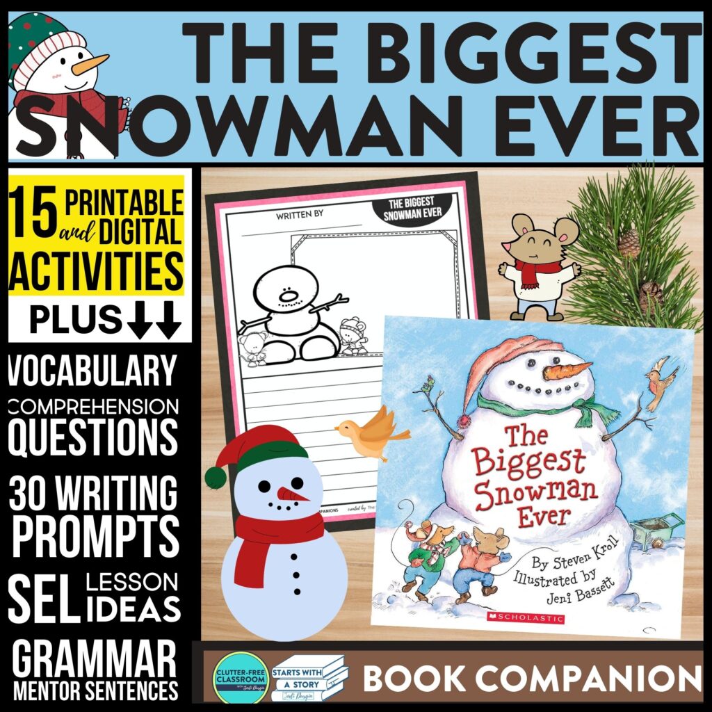 The Biggest Snowman Ever book companion