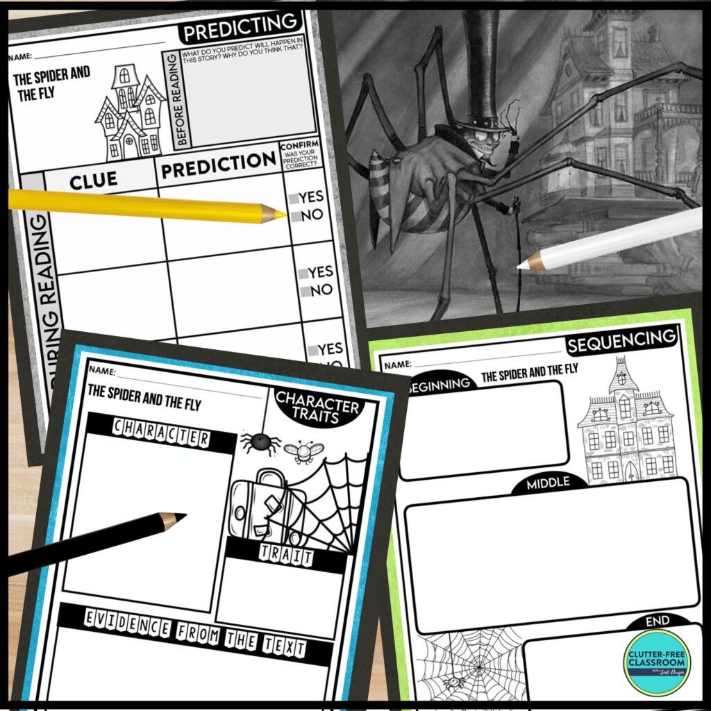 The Spider and the Fly book and activities