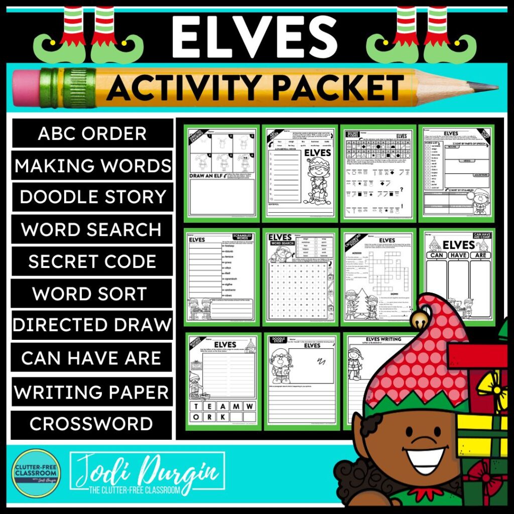 elves activity packet