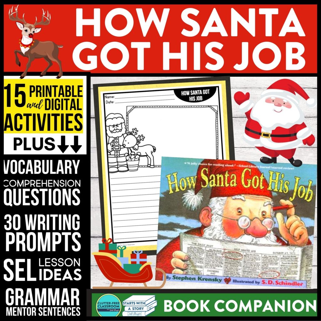 How Santa Got His Job book companion