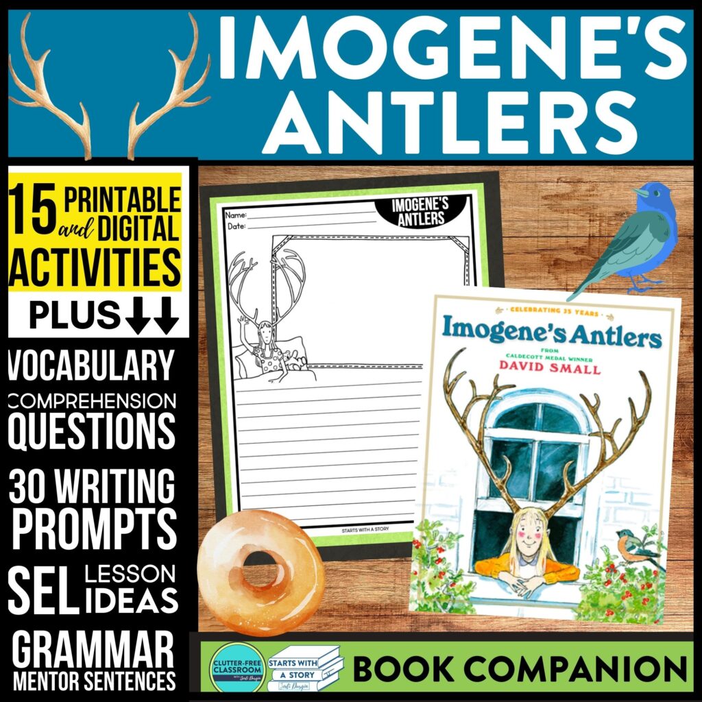Imogene's Antlers book companion
