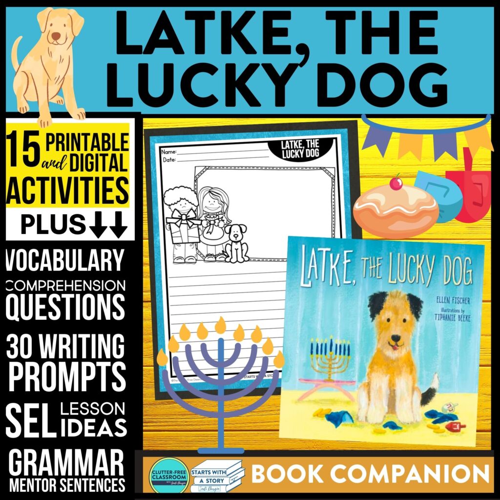 Latke, The Lucky Dog book companion