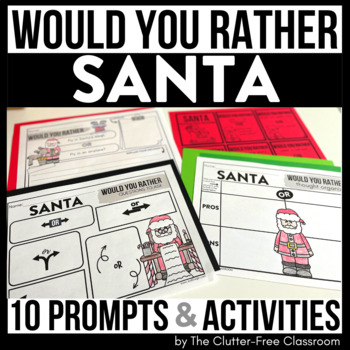 Santa would you rather activities
