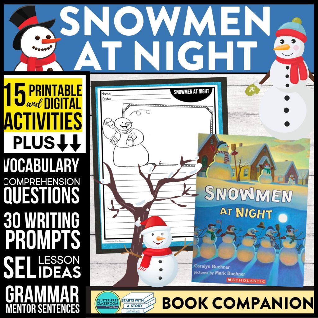 Snowmen at Night book companion
