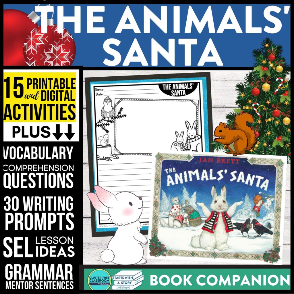 The Animals' Santa book companion