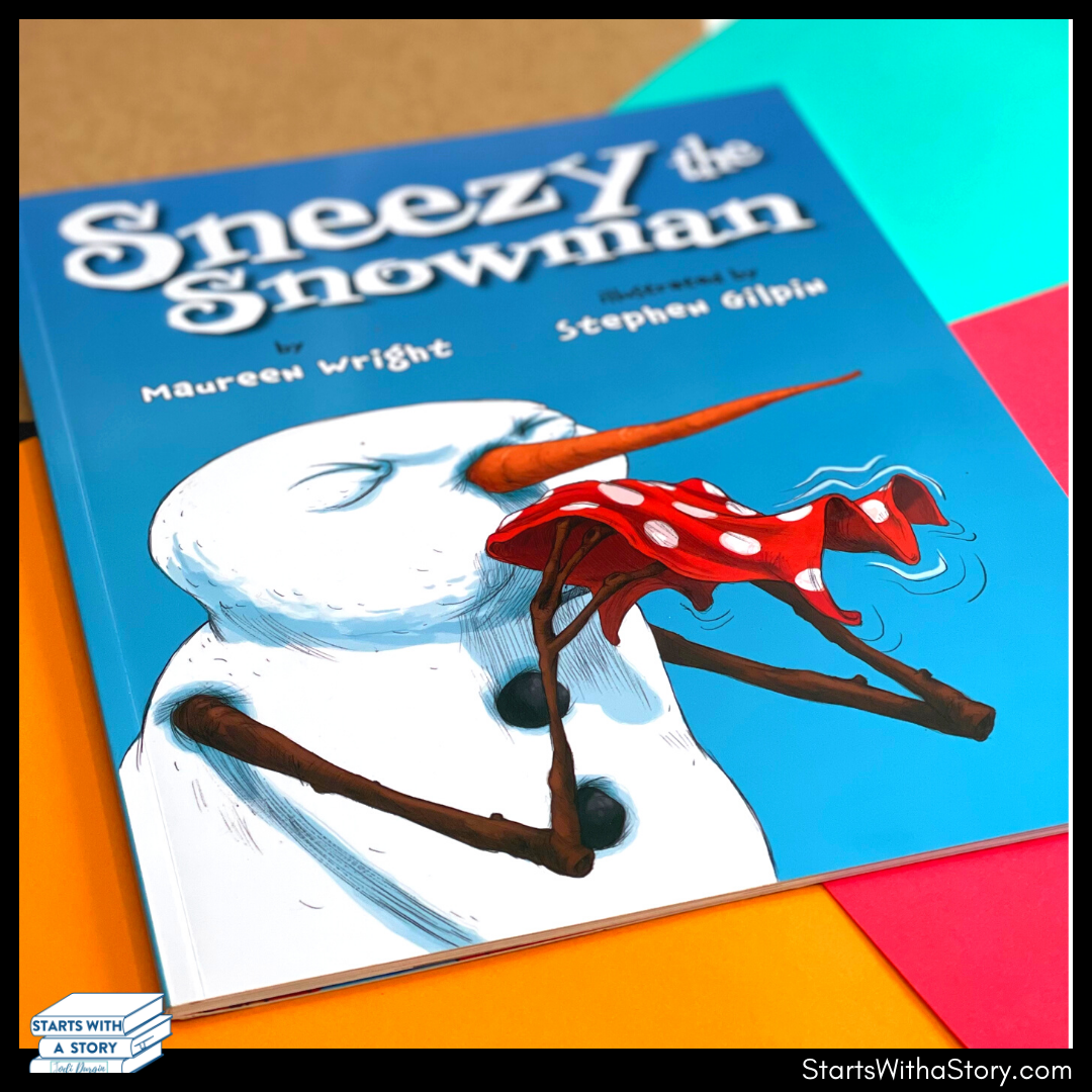 Sneezy the Snowman book cover