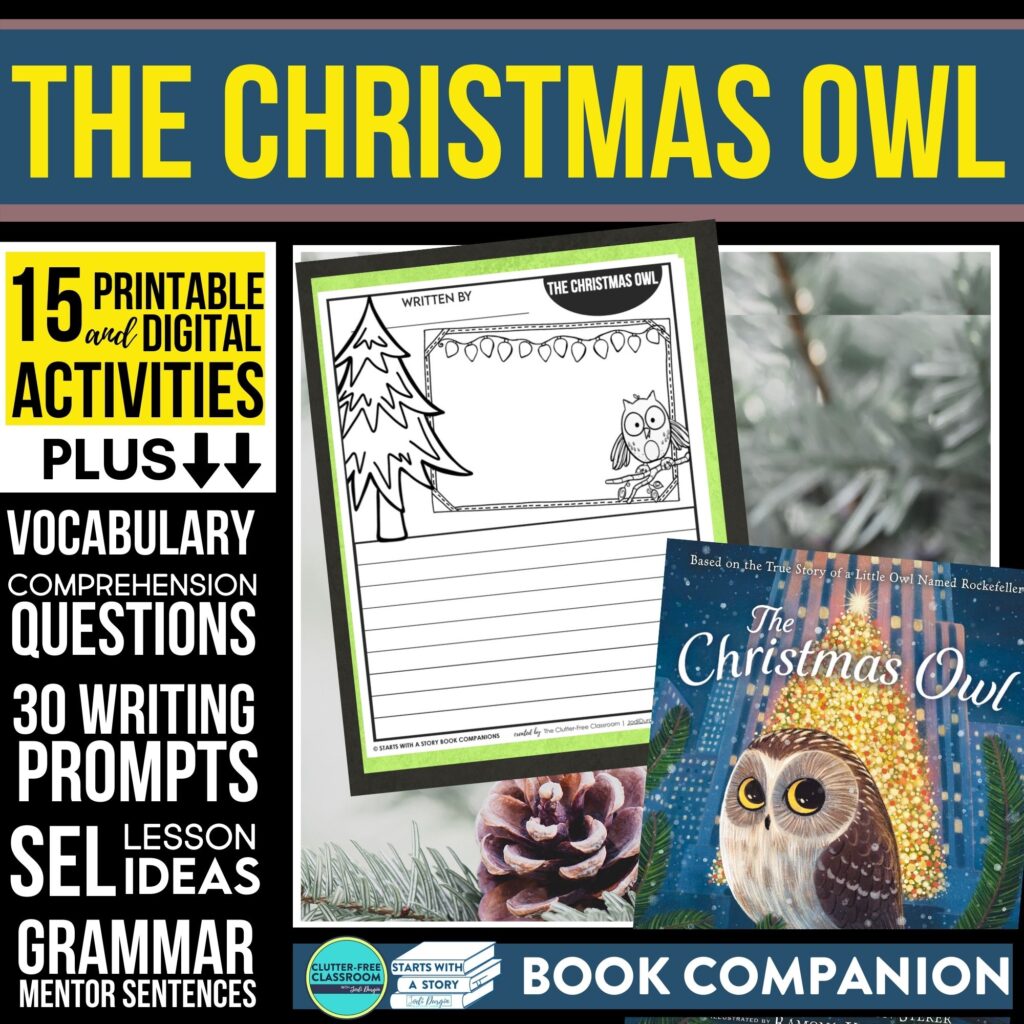 The Christmas Owl activities