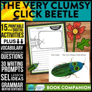 The Very Clumsy Click Beetle book companion activities