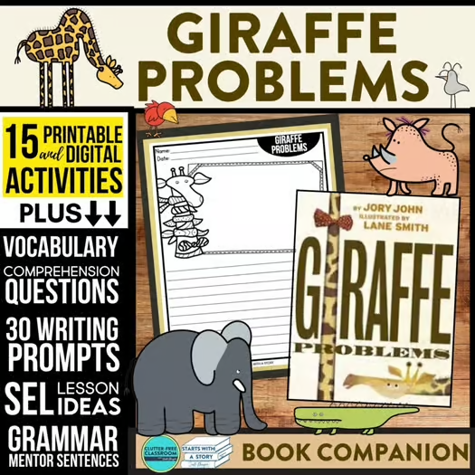 Giraffe Problems activities
