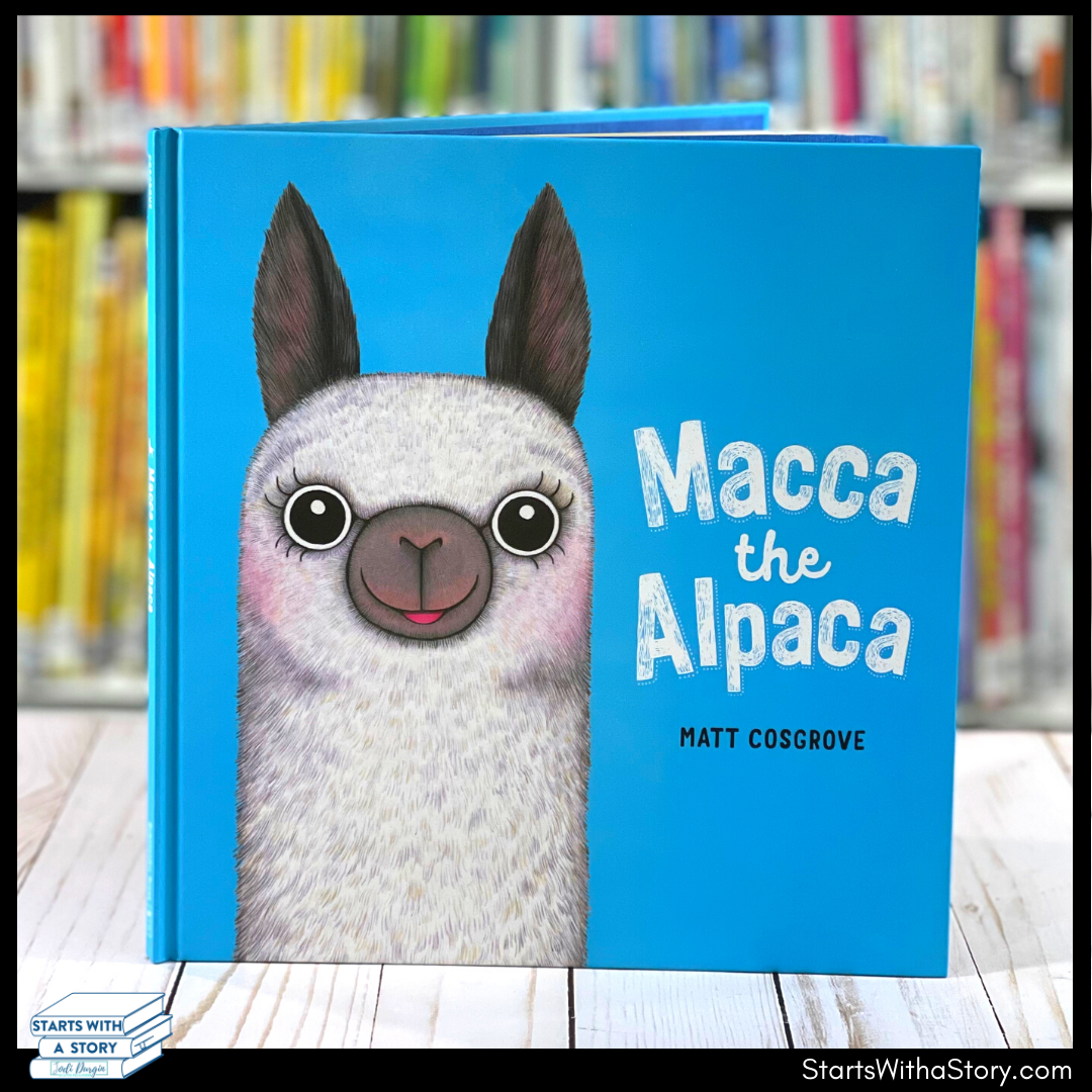 Macca the Alpaca book cover