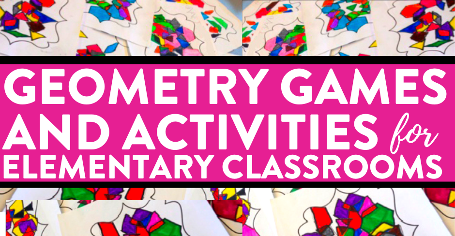 geometry games and activities