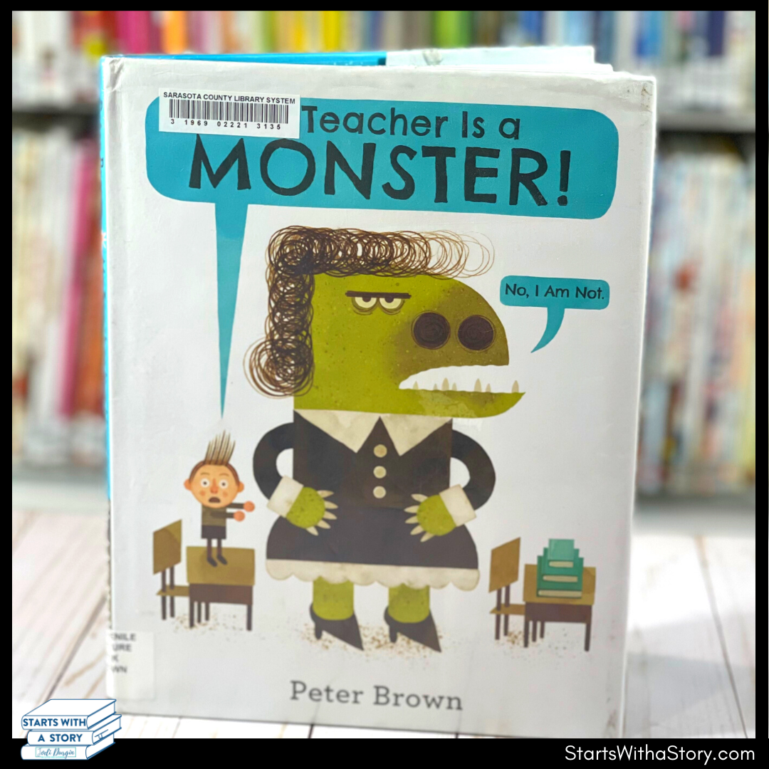 My Teacher is a Monster book cover