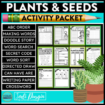 plants and seeds activity packet