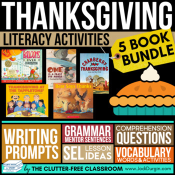 Thanksgiving book companion bundle