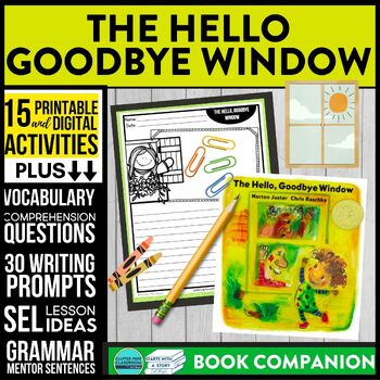 The Hello Goodbye Window book companion activities