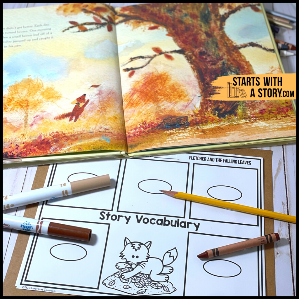 Fletcher and the Falling Leaves book and activity