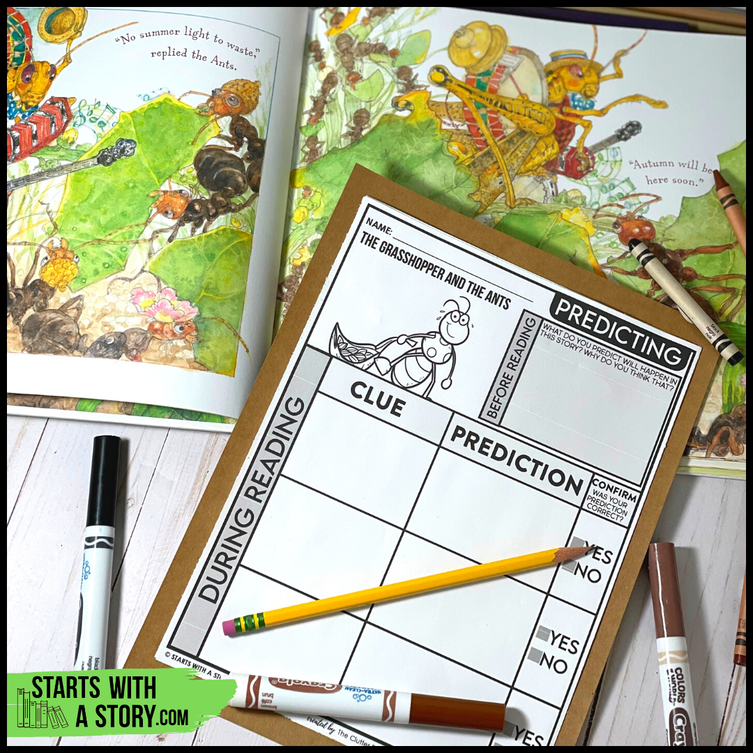 Grasshopper and the Ants activity