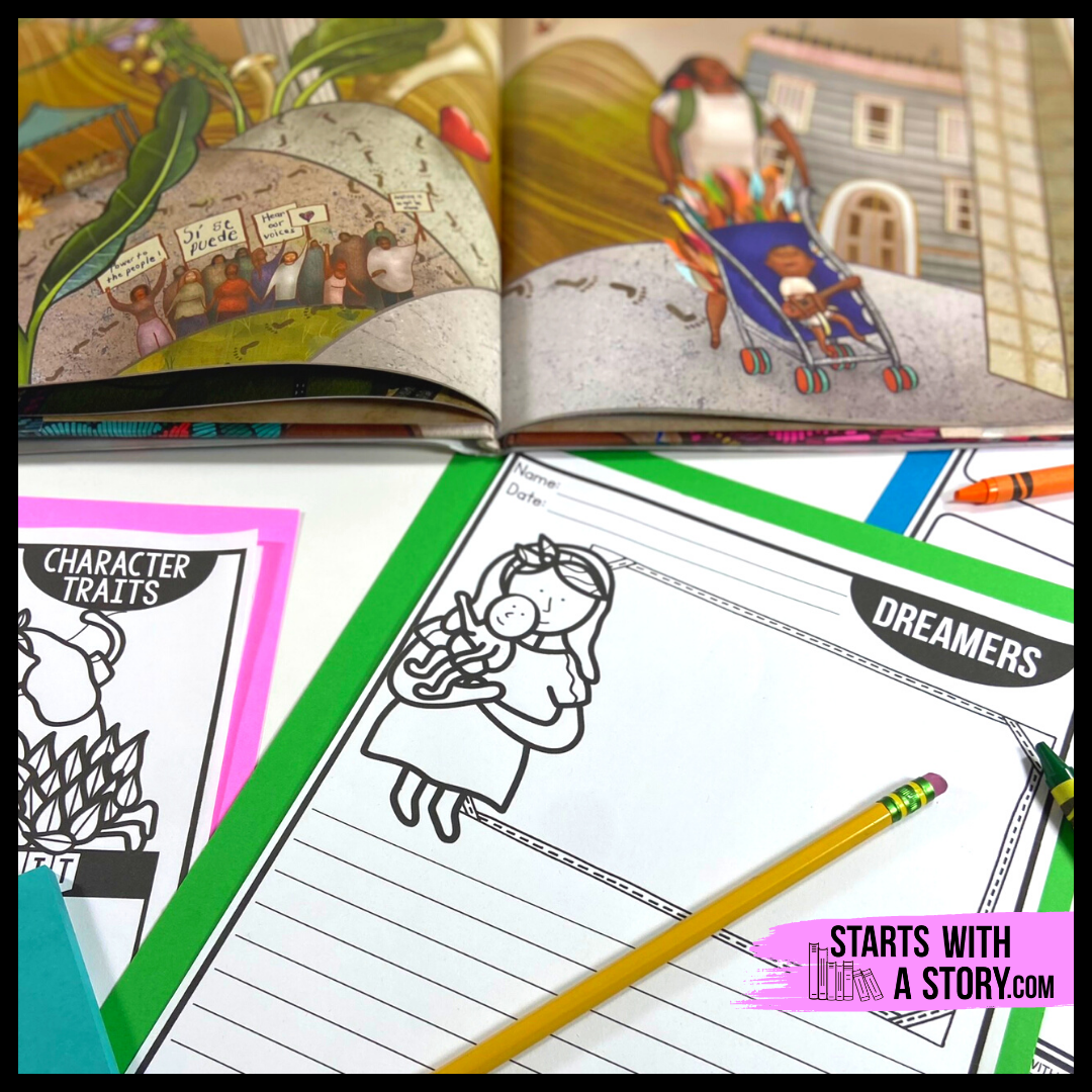 Dreamers book activities