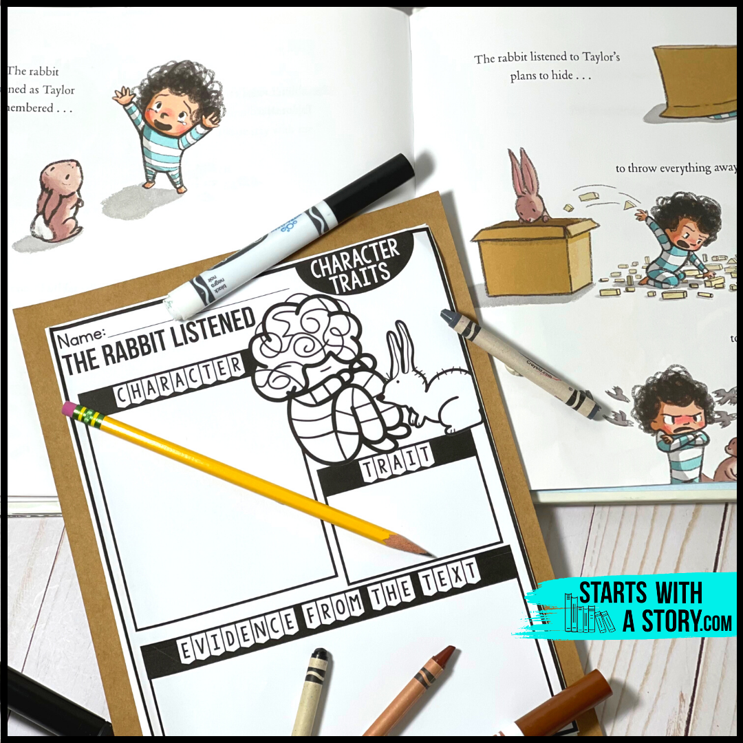 The Rabbit Listened book activity