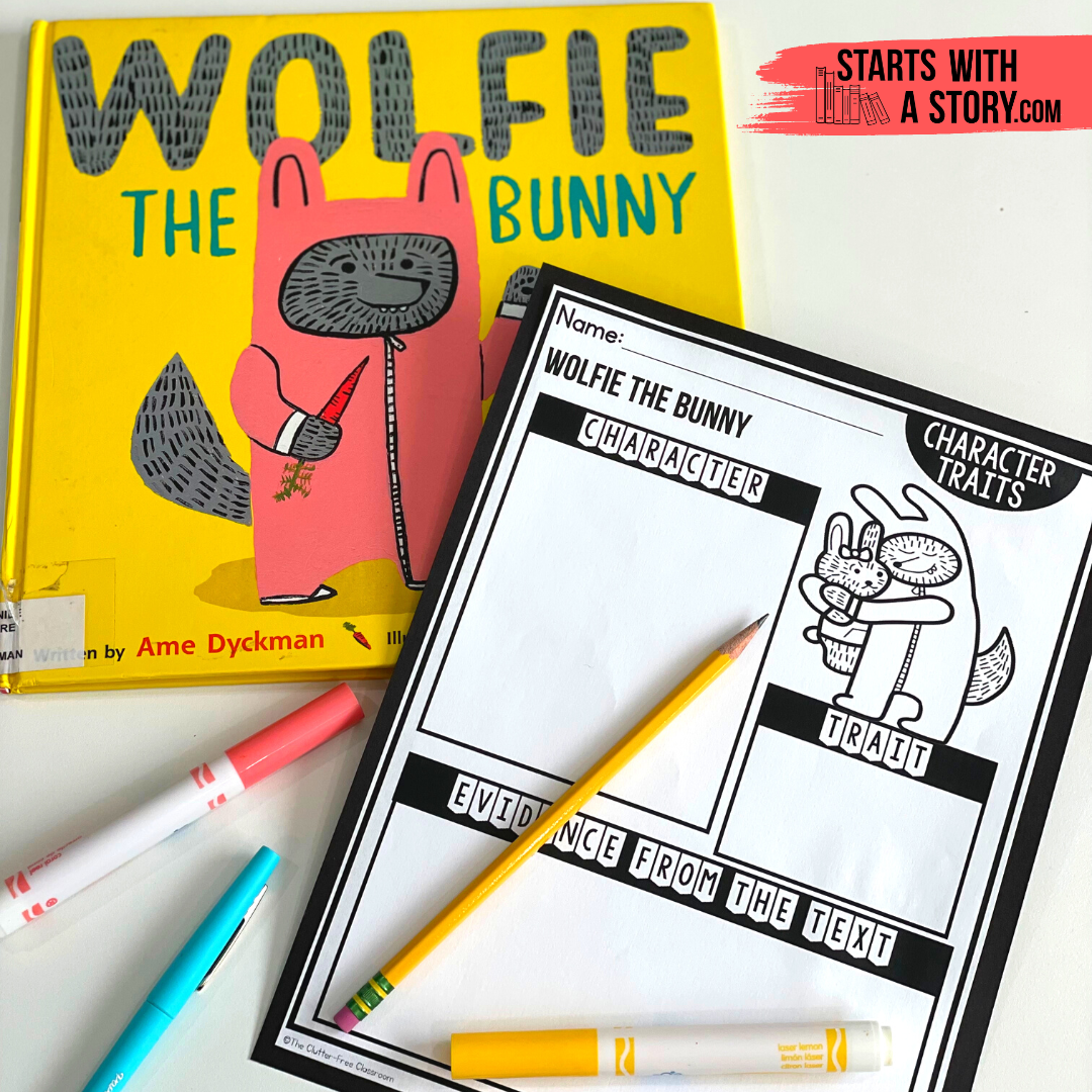 Wolfie the Bunny book activity