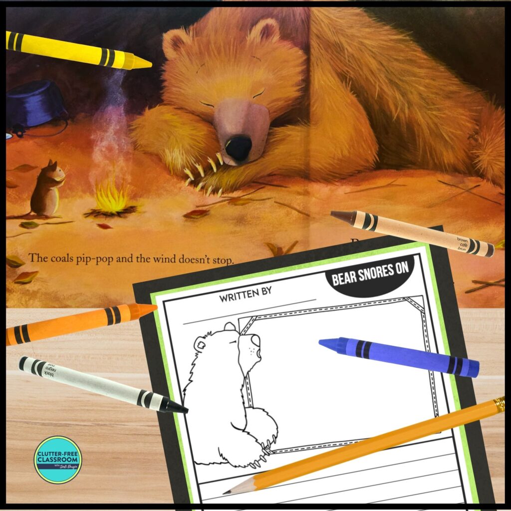 Bear Snores On book companion activities