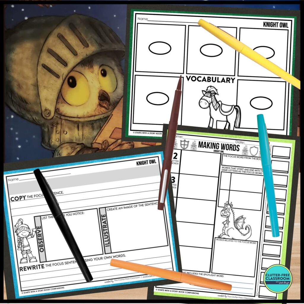 Knight Owl Activities And Lesson Plans For 2023 Clutter Free 