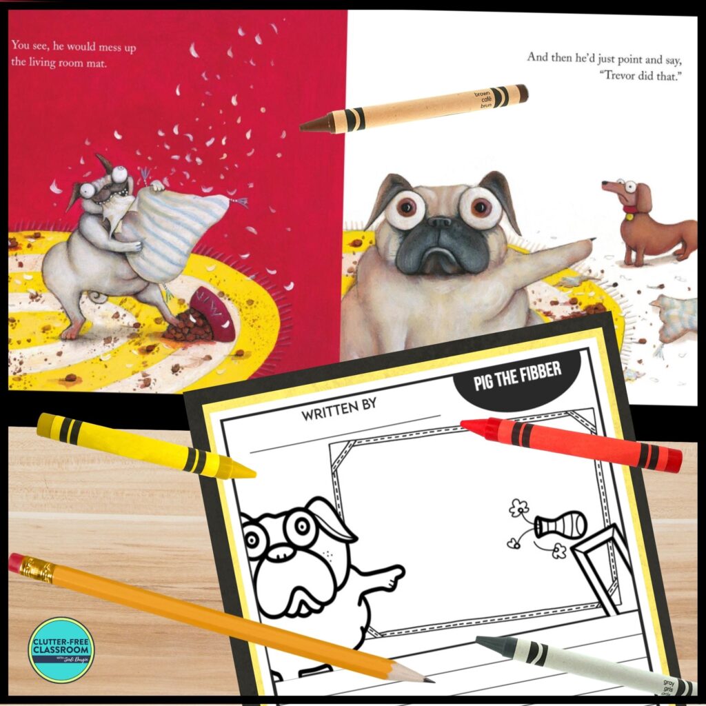 Pig the Fibber book companion activities