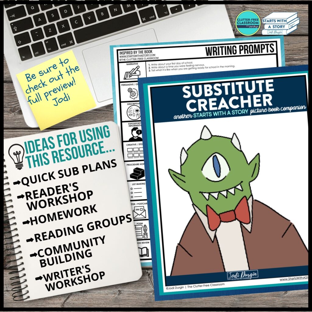 Substitute Creacher book companion