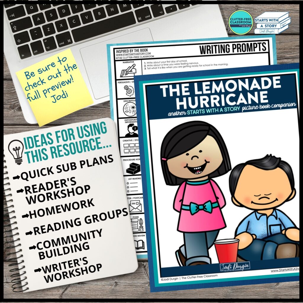 The Lemonade Hurricane book companion