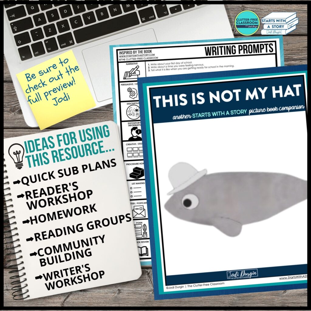 This is Not My Hat Activities and Read-Aloud Questions