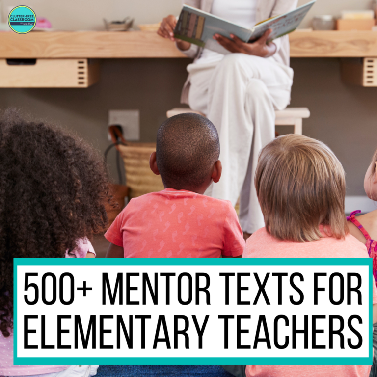 mentor texts for elementary teachers