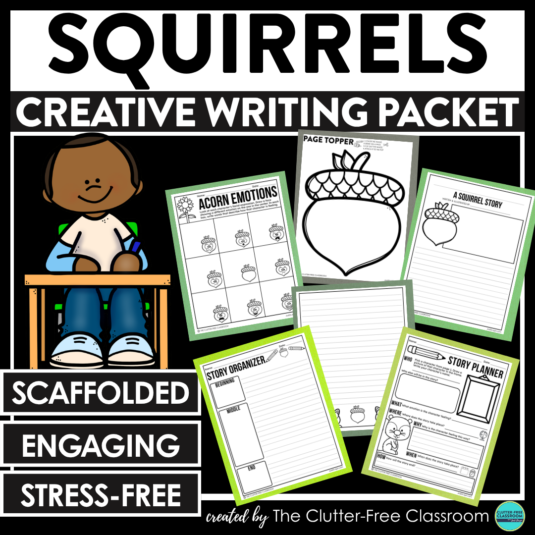 squirrel creative writing activities
