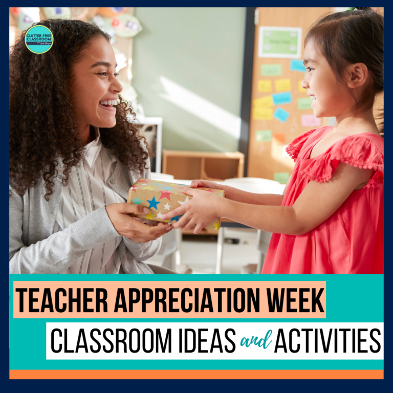 Teacher Appreciation Week activities
