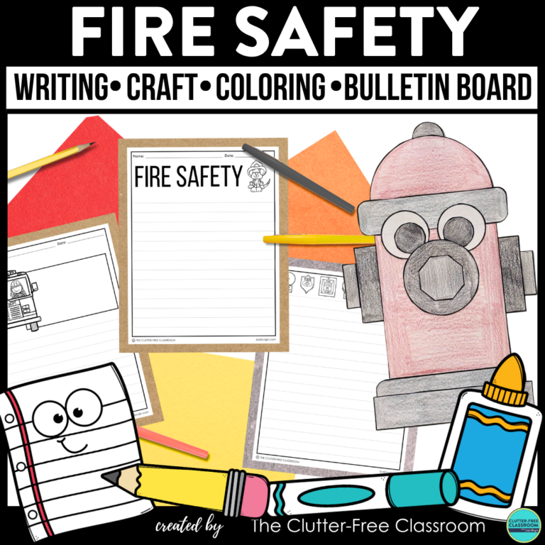 fire safety writing craft project