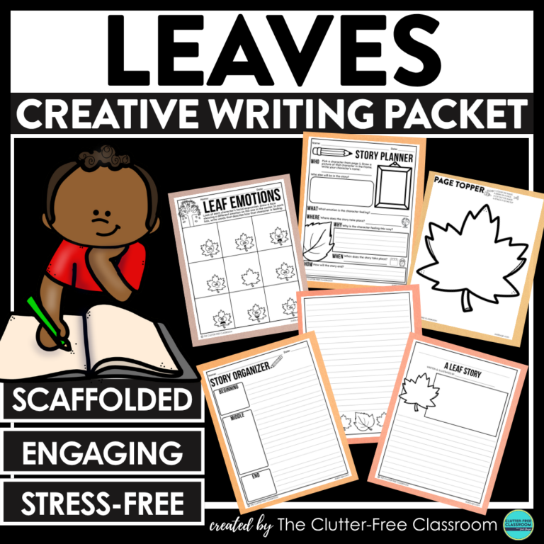 leaves creative writing project