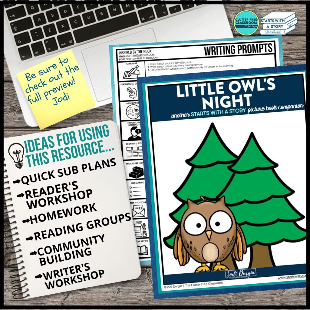 Little Owl's Night book companion