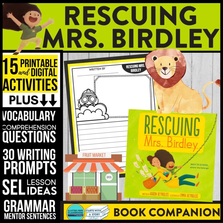 Rescuing Mrs. Birdley book companion