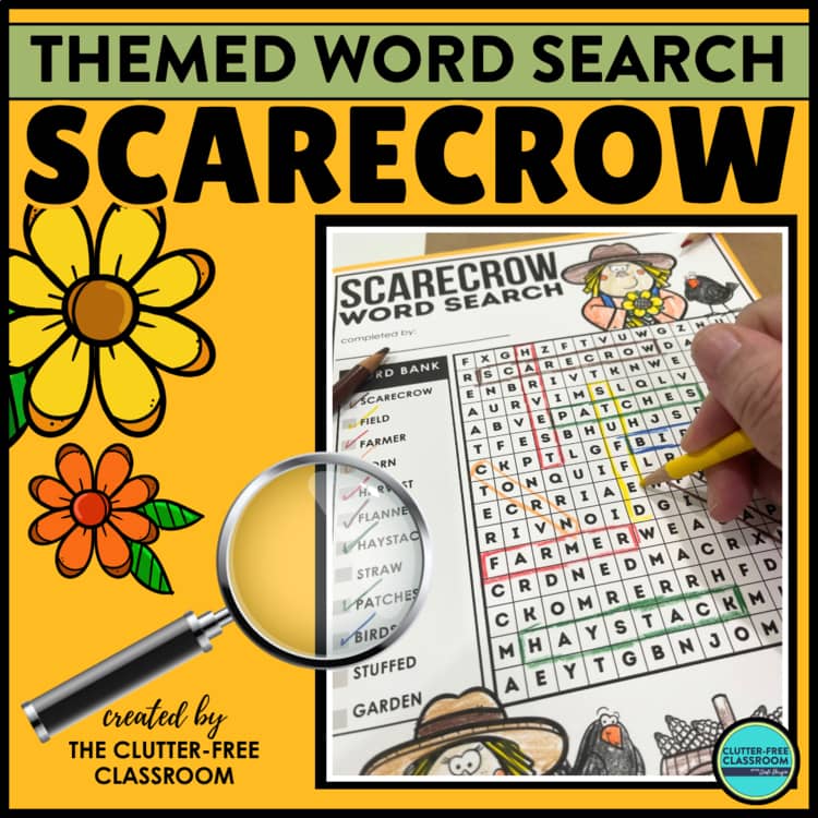scarecrow word search