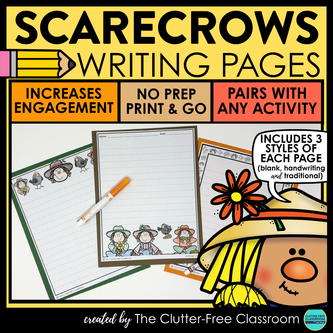 scarecrow writing paper