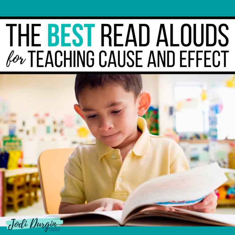 books for teaching cause and effect