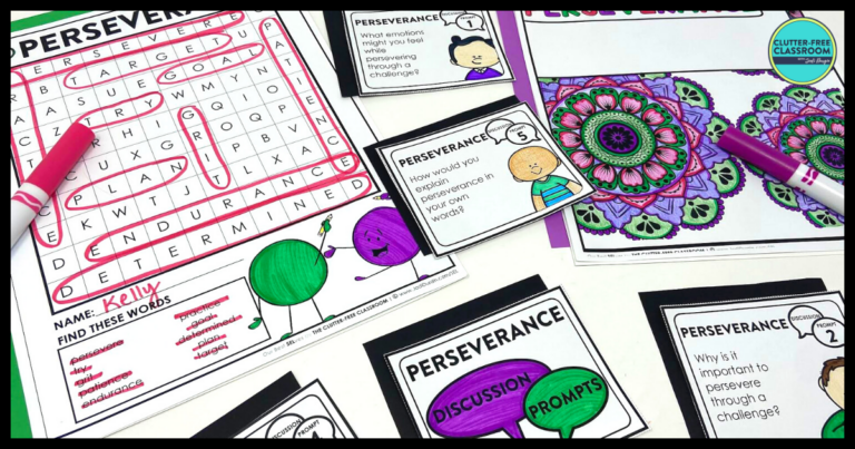 How to Teach Perseverance to Students at the Elementary Level in 2026 ...